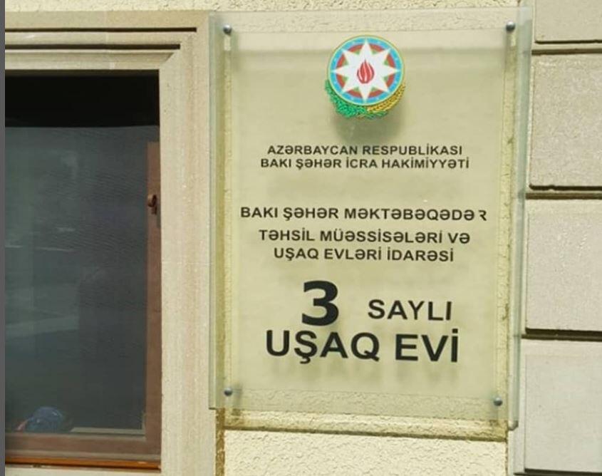 Bakıda xəstəlik yayılan uşaq evində vəziyyət yaxşıdır  7 nəfər vəzifəsindən azad olunub