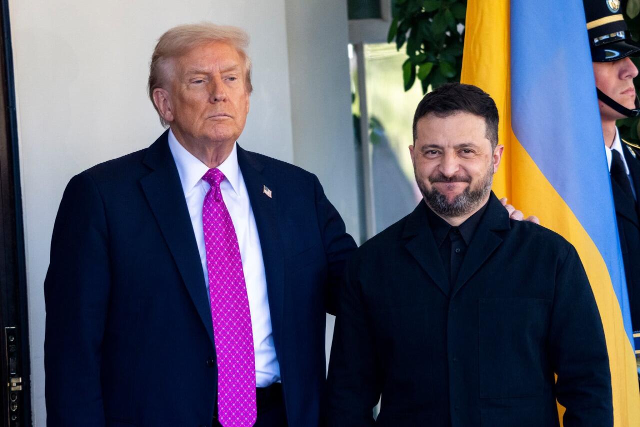 Ağ Evdə TrampZelenski görüşü keçirilir