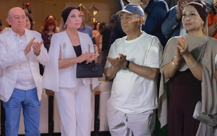 Kəmaləddin Heydərov festivalı xanımı ilə izlədi 