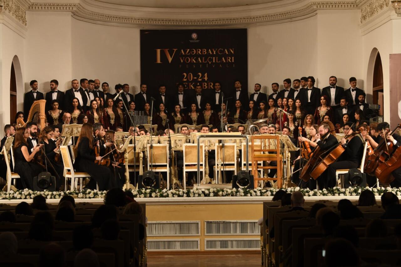 IV Azərbaycan Vokalçıları Festivalının bağlanış mərasimi keçirilib  FOTO