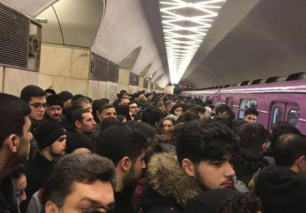 Qubadan gəlib metroda qadına qarşı əxlaqsız hərəkətlər etdi