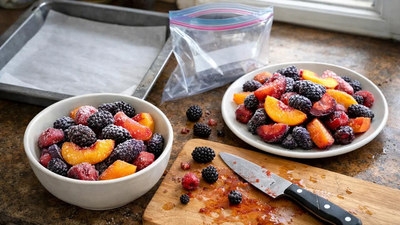 Təzə meyvələr dondurucuda necə saxlanılır?   dondurma və paketləmə &uuml;sulu