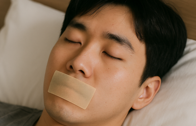 Koreyalılar niyə yatarkən ağızlarını yapışdırır?