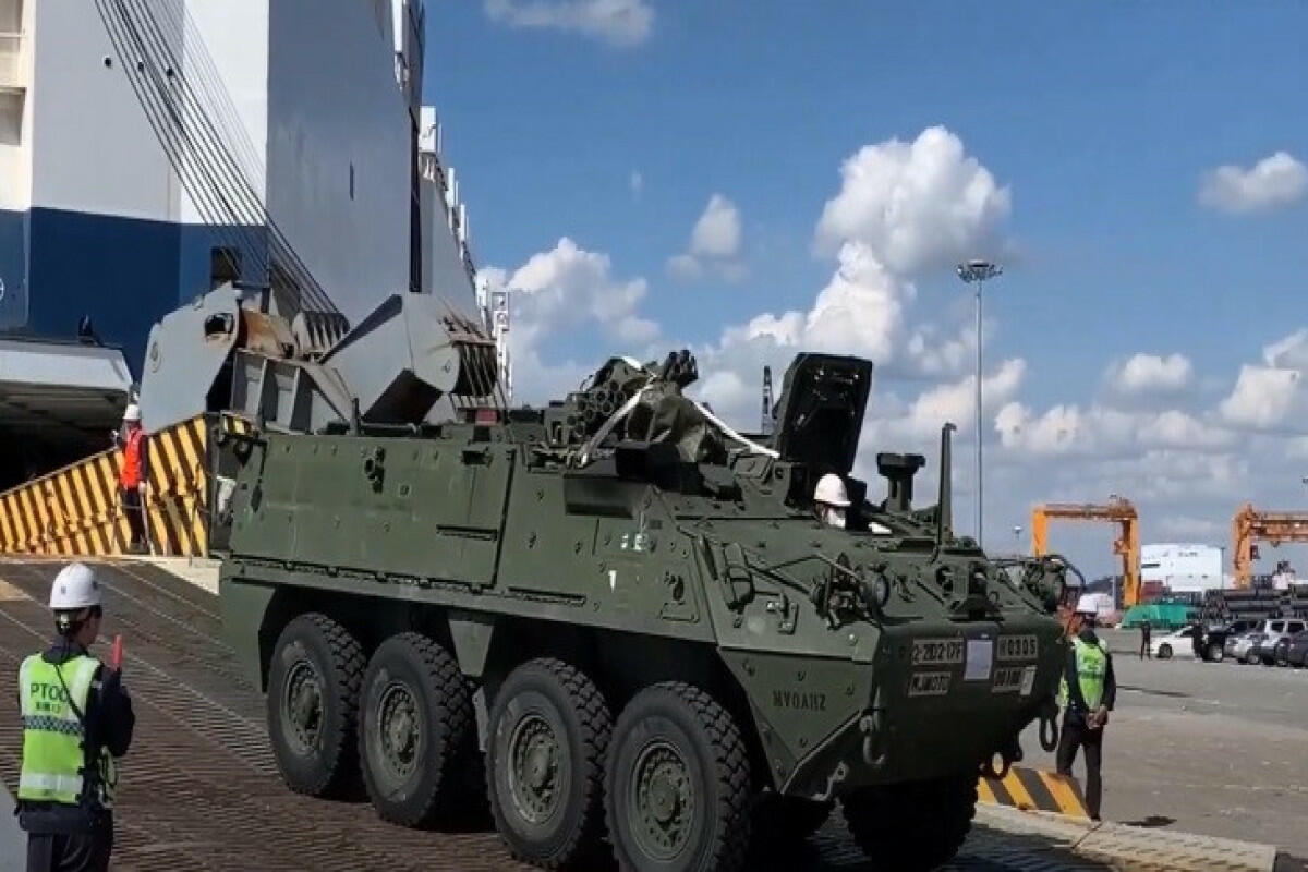 ABŞ Ukraynaya 90 ədəd "Stryker" döyüş maşını göndərib