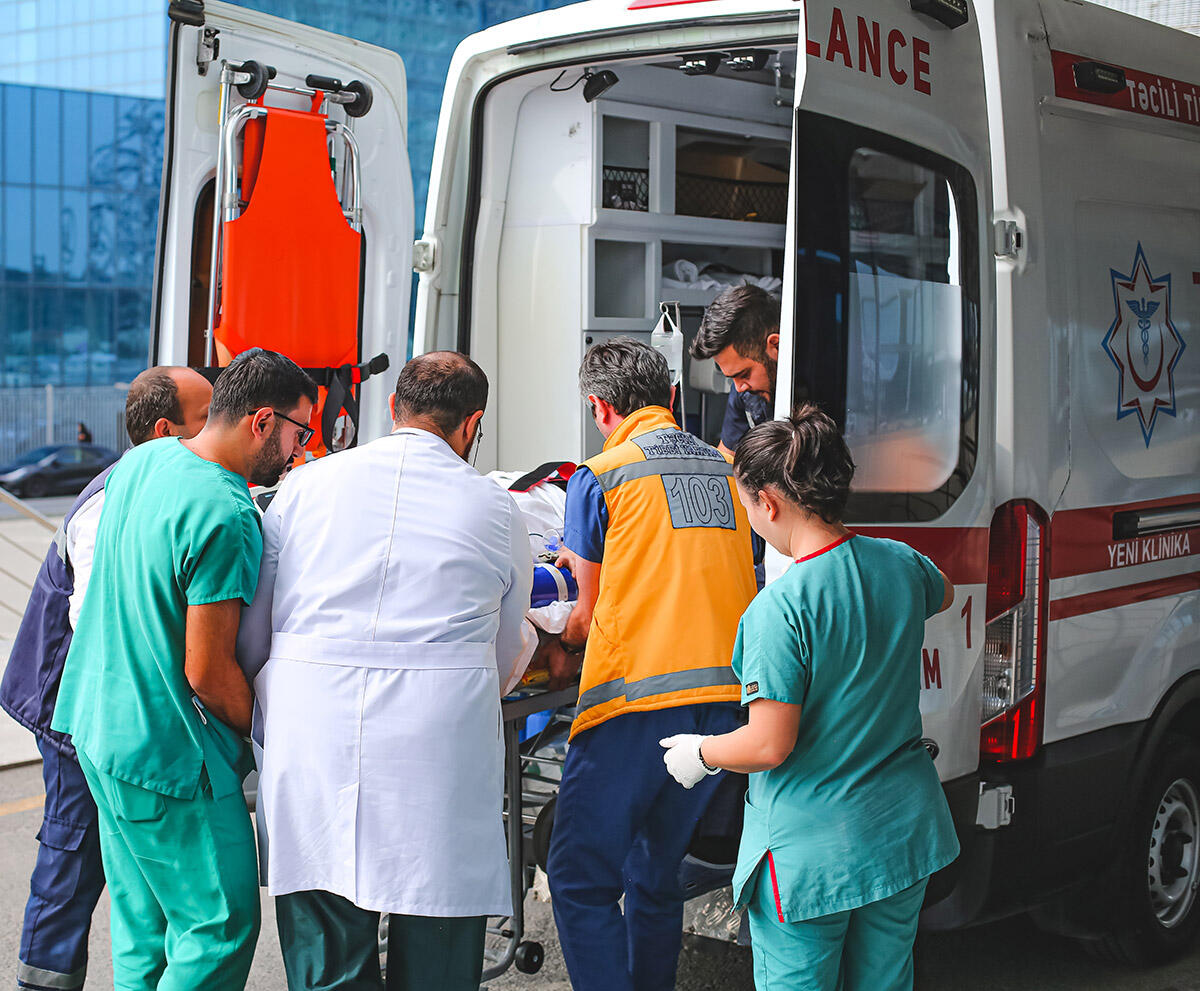 Azərbaycanda ağır qəza, sərnişin avtobusu aşdı  yaralılar var 