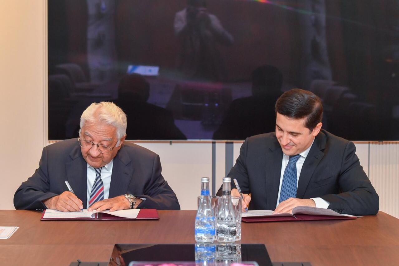 Arif Paşayev və Fərid Əhmədov arasında birgə əməkdaşlıq haqqında Memorandum imzalandı  FOTO
