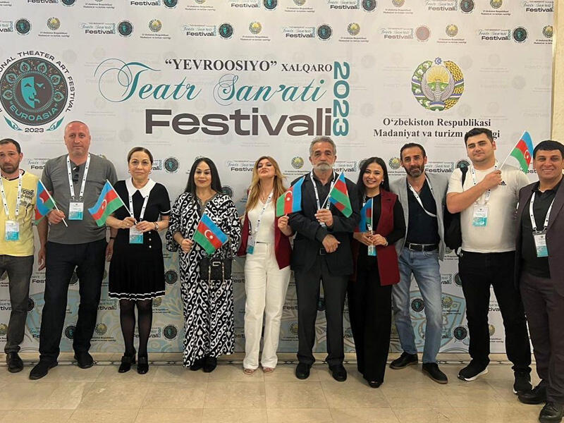 Gənc Tamaşaçılar Teatrı Özbəkistanda beynəlxalq festivalın mükafatına layiq görülüb  FOTO
