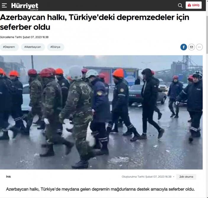 Türkiyə mətbuatı: Azərbaycan xalqı səfərbər oldu  FOTO