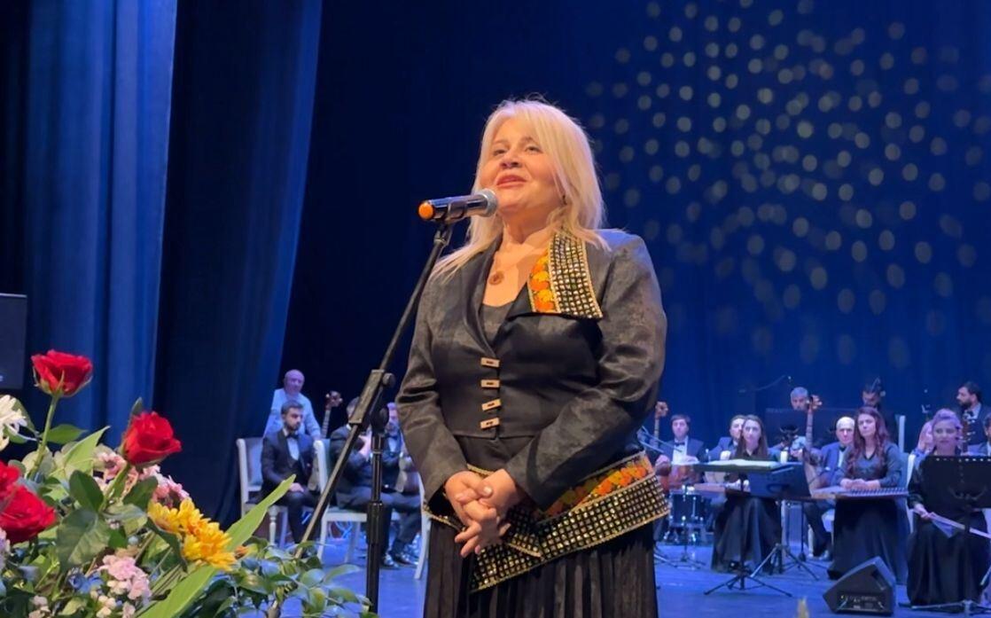 Gəncədə Üzeyir Hacibəylinin 140 illik yubileyi münasibəti ilə XVII Beynəlxalq Musiqi Festivali çərçivəsində kontsert proqrami keçirildi  FOTO