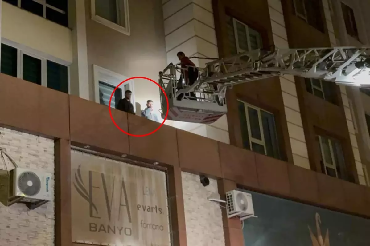 Pəncərədən çarşafla enərkən görən onları oğru sandı, sən demə onlar... 