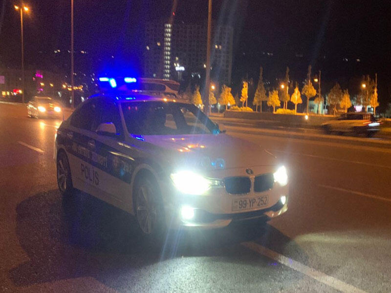 Azərbaycanda yol polisi piyadanı vurdu