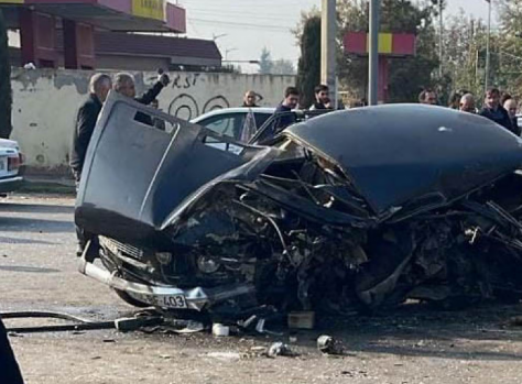 Ağcabədidə ağır qəza  sürücü öldü 