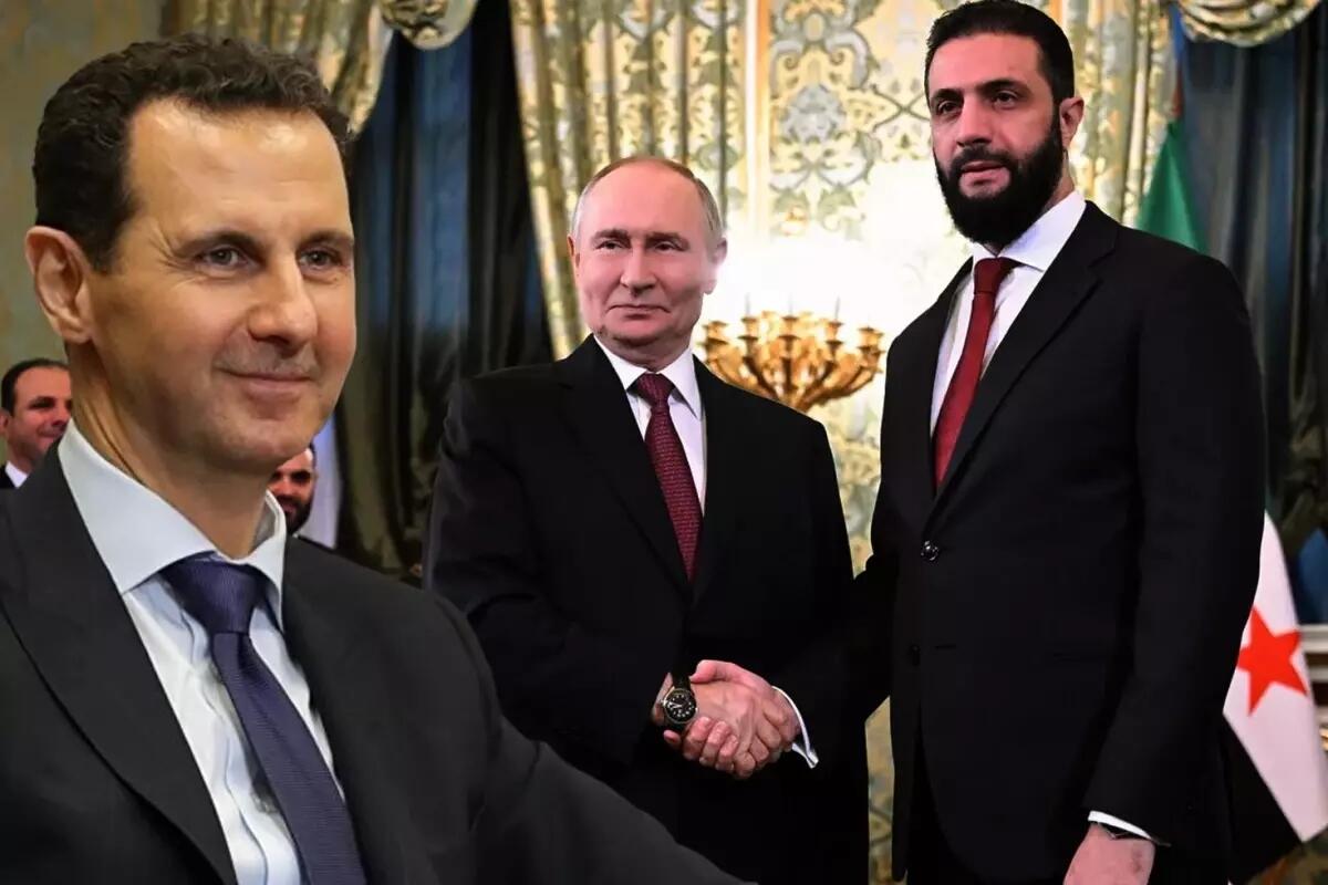 Şara Putinlə görüşdüyü vaxt Əsəd görün nə ilə məşğul imiş 