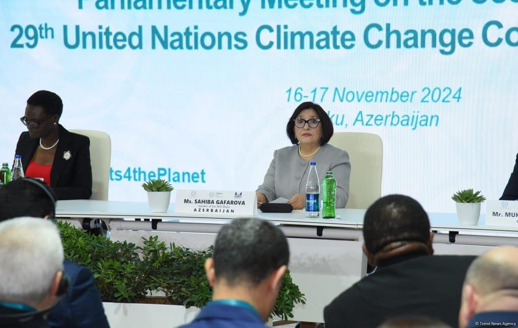 COP29 çərçivəsində Parlament Görüşü öz işinə başladı 