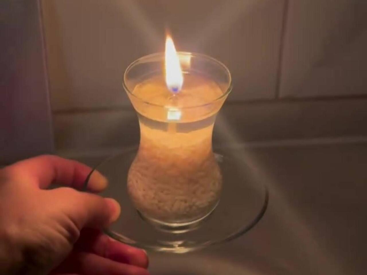 Nə şama ehtiyac var, nə lampaya  10 gün yanır  VİDEO