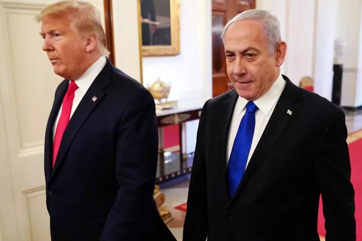 Ağ Evdə Tramp Netanyahu zirvəsi başladı
