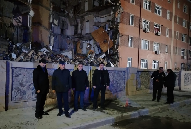 Goranboyda daha bir binanın sakinləri köçürüləcək  Rəsmi