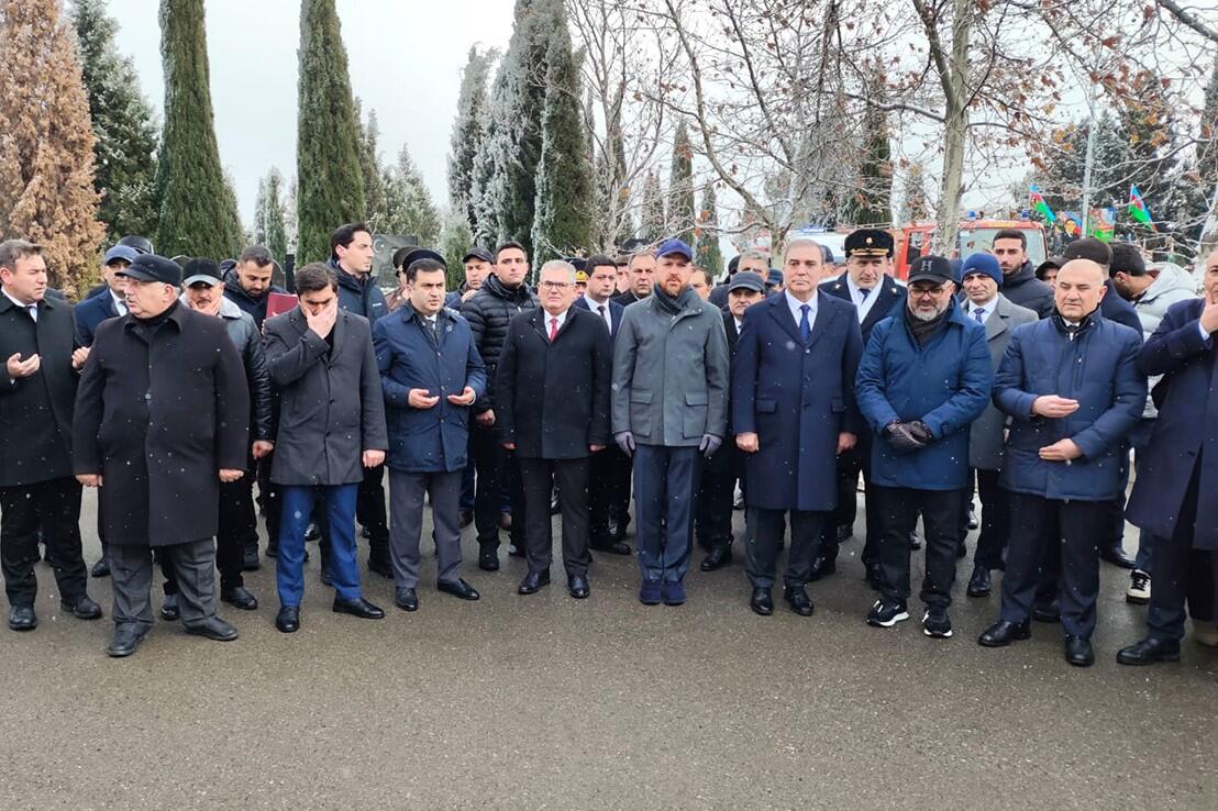 Ərdoğanın oğlu Gəncədə 