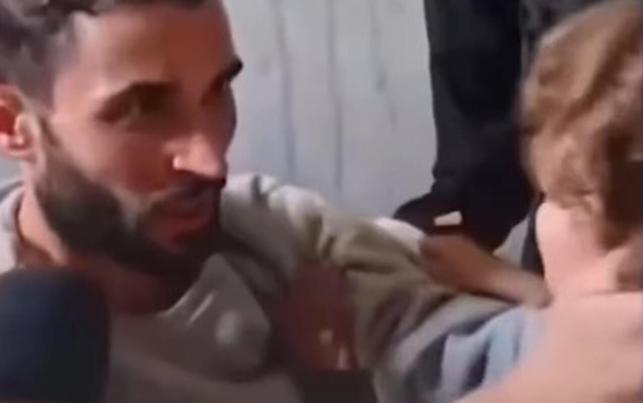 Fələstinli əsirin ailəsinə qovuşduğu an izləyənləri gözyaşına boğdu 