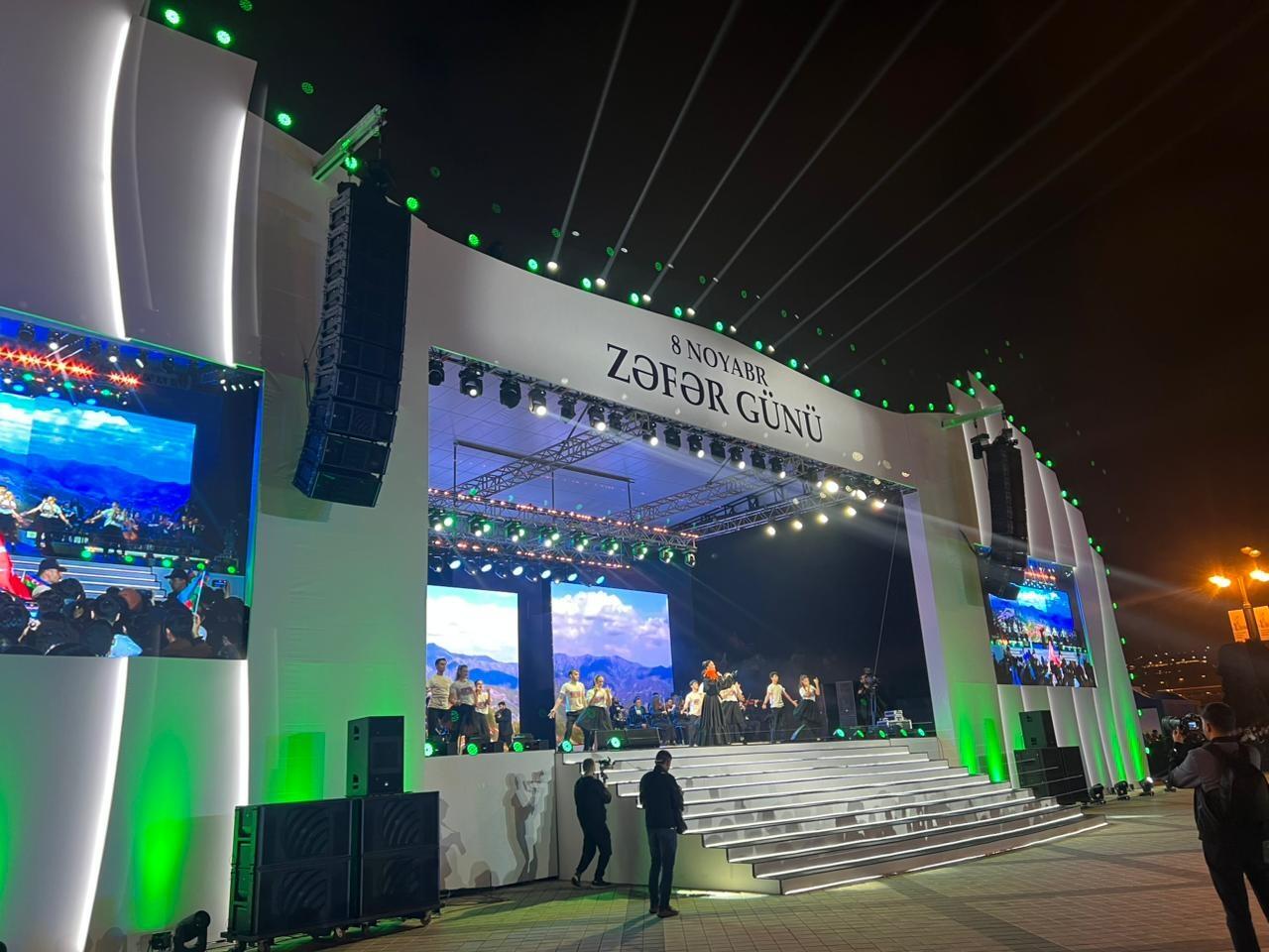 8 Noyabr  Zəfər Günü münasibətilə Bakıda təntənəli bayram konserti keçirilir 