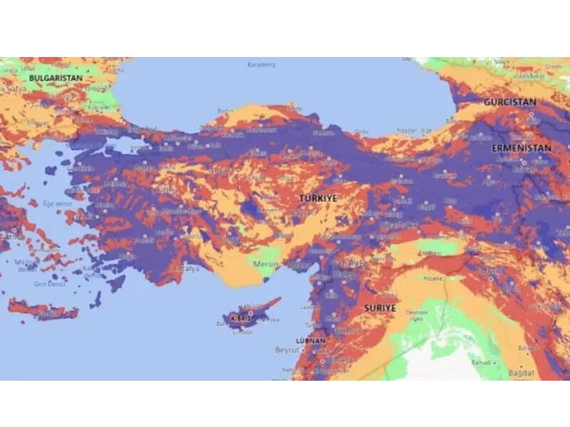Türkiyənin zəlzələ baxımından ən təhlükəsiz şəhərləri  SİYAHI