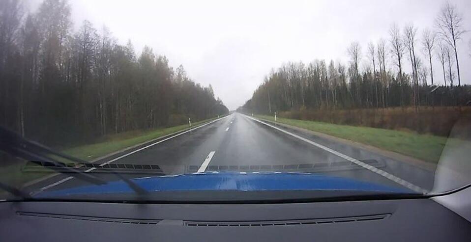 Baxmadan yola çıxan sürücü ölüm qorxusu yaratdı  VİDEO