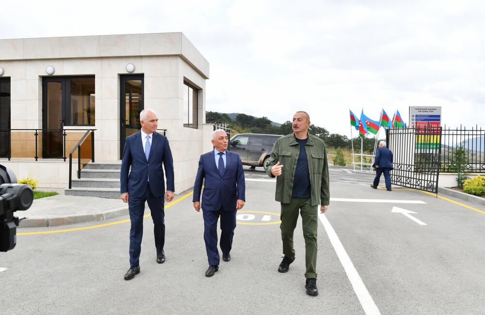 Laçın rayonunda “Mişni” və “Alxaslı” Kiçik Su Elektrik stansiyaları istifadəyə verilib  FOTO