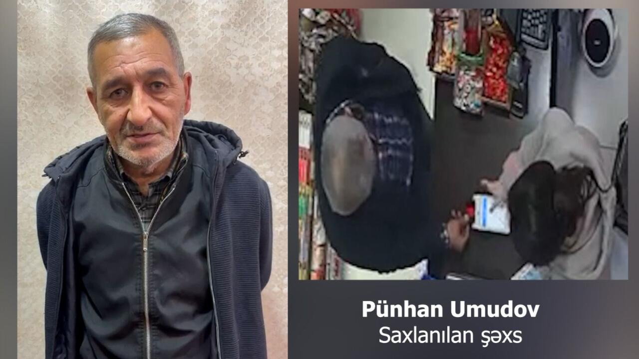 Oğurladığı bank kartı ilə alışveriş etdi, tutuldu 