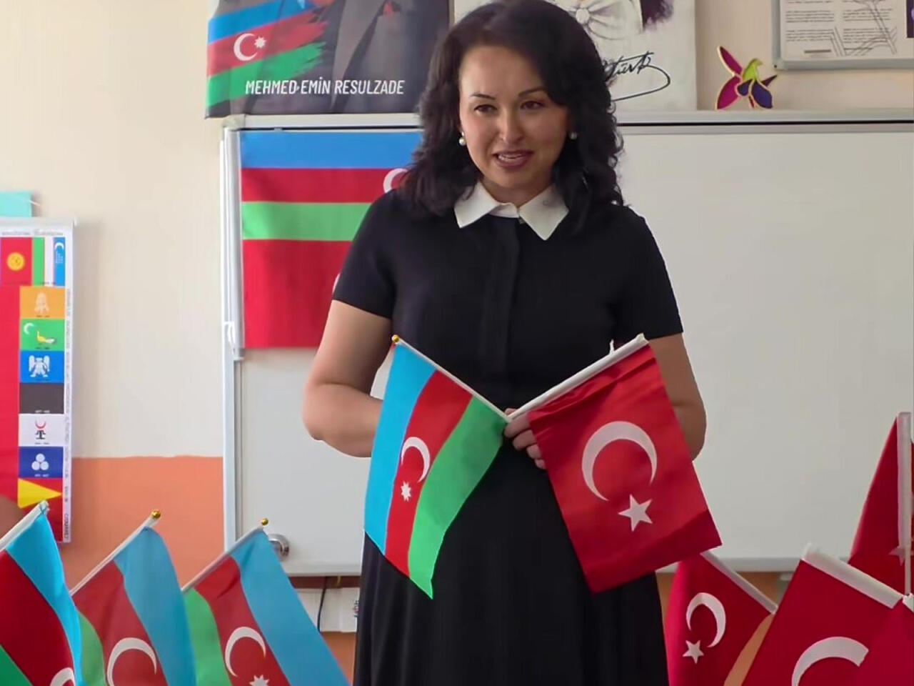 Türkiyəli şagirdlər Azərbaycanı belə təbrik etdi  VİDEO