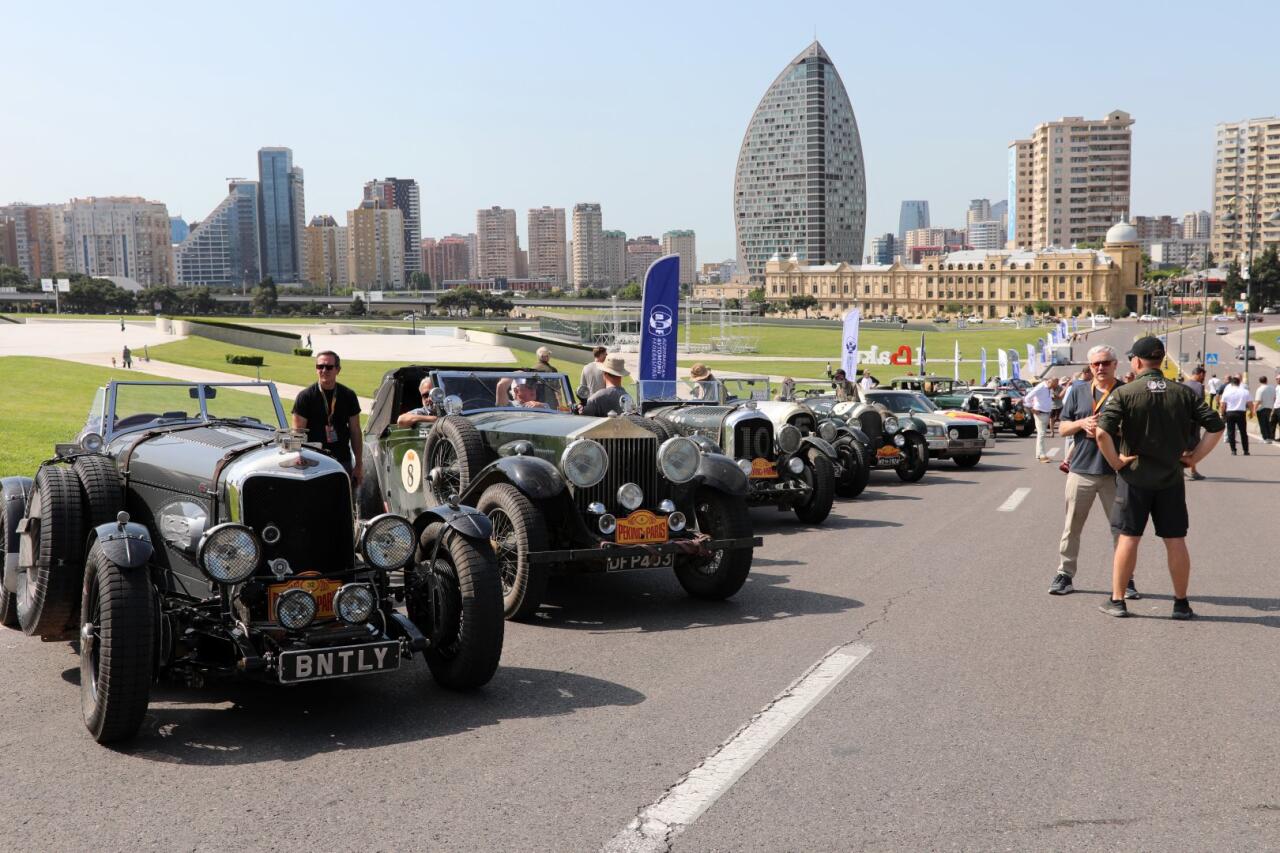 “Peking to Paris Motor Challenge”in Azərbaycan mərhələsi Heydər Əliyev Mərkəzindən start götürdü 
