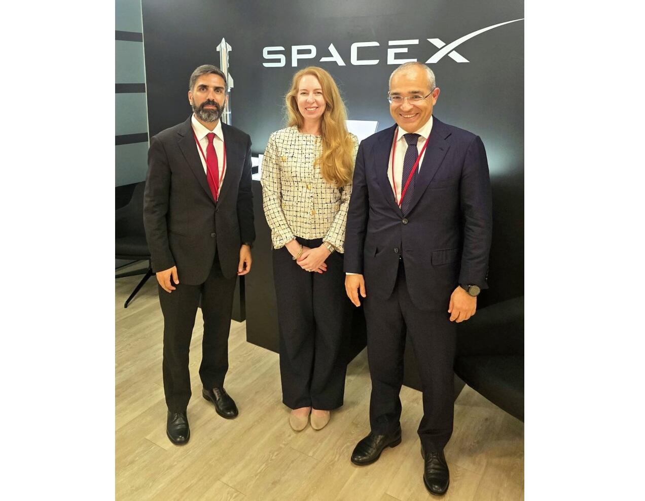 Azərbaycanla “SpaceX” şirkəti arasında əməkdaşlıq perspektivləri müzakirə edilib  FOTO