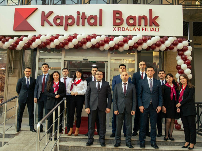 Kapital Bank Xırdalanda daha bir filialını istifadəyə verdi