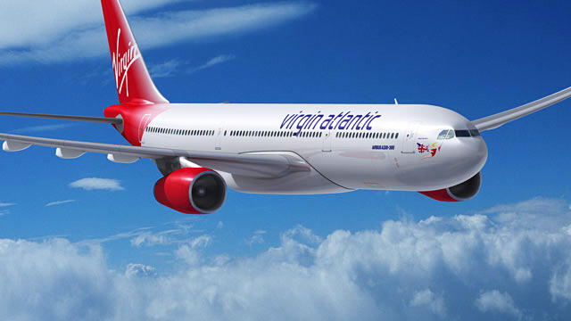 “Virgin Atlantic” aviaşirkətinin təyyarəsi Bakıda