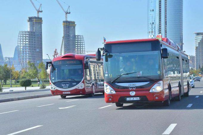 Marşrut xətlərinə əlavə 112 avtobus verildi