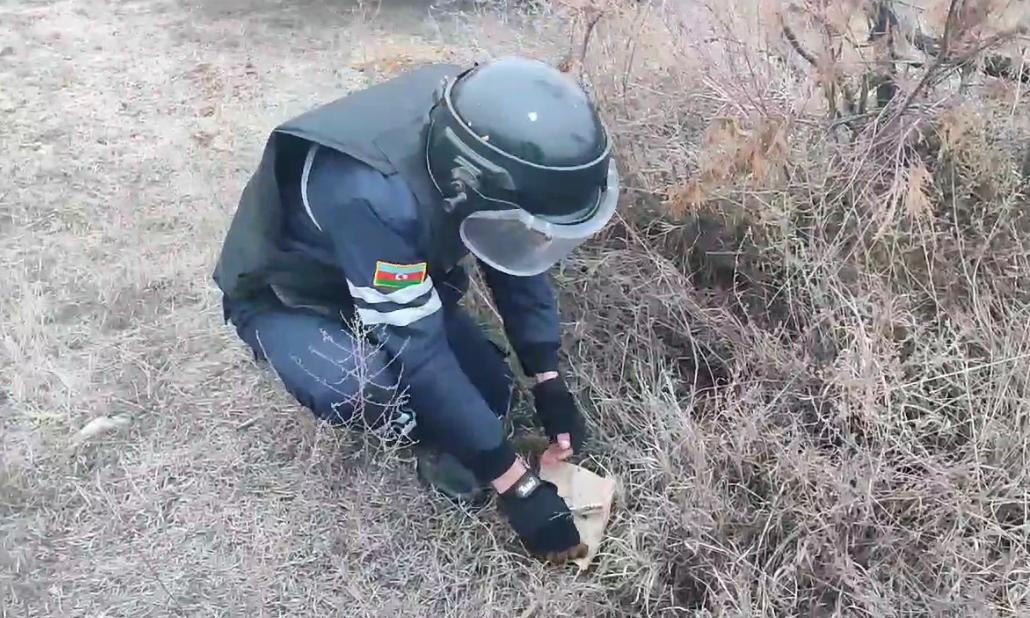 Naxçıvanda hərbi sursat aşkarlandı  FOTO