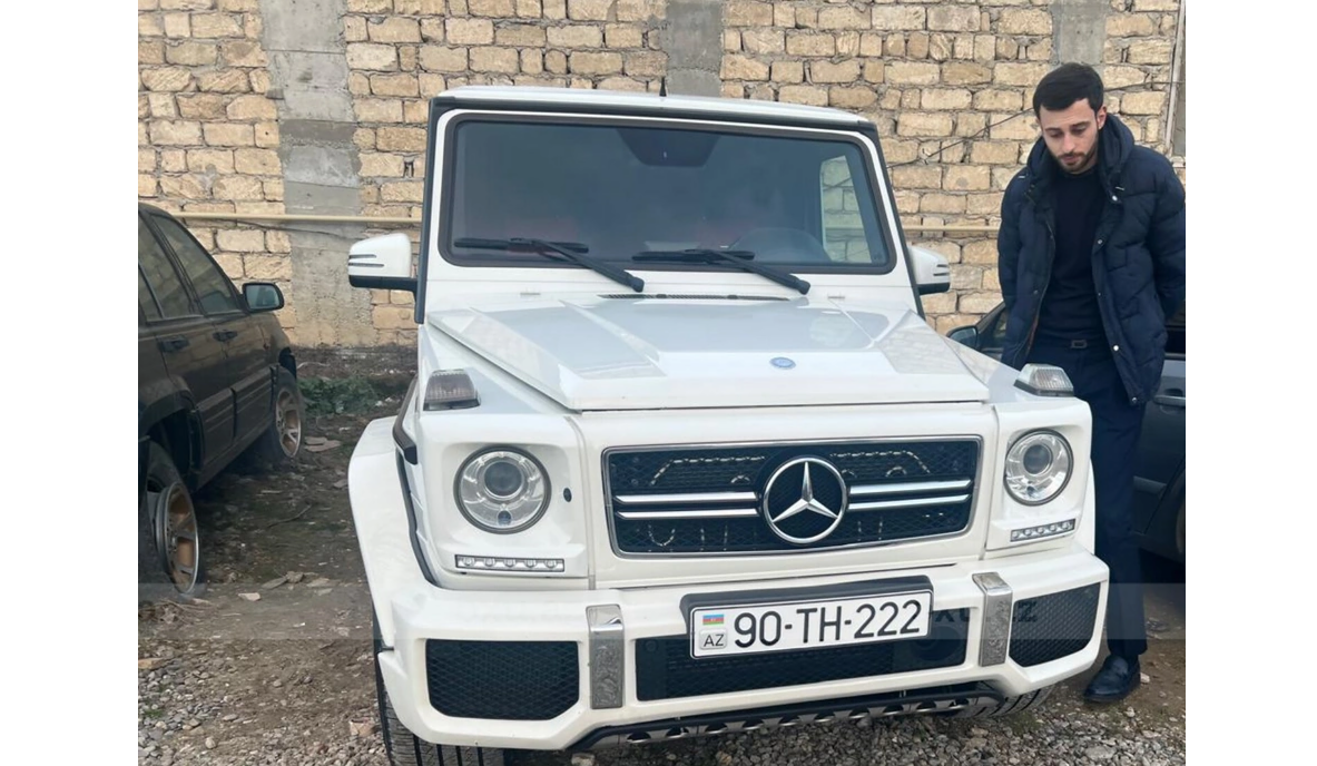 Qoşa xəttin tələbini pozan "Gelandewagen" sürücüsü SAXLANILDI