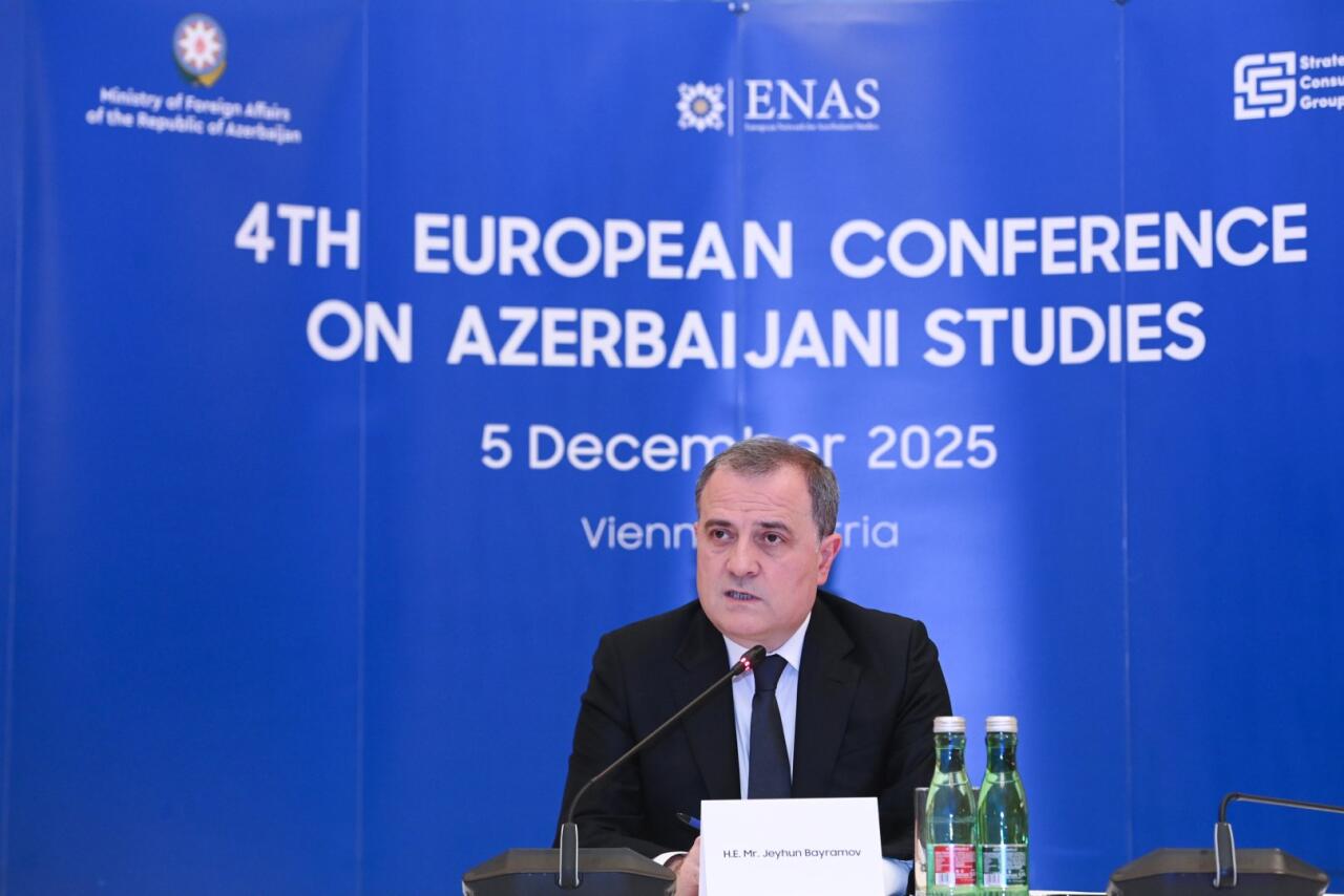 Ceyhun Bayramov Vyanada Konfransda çıxış edib 