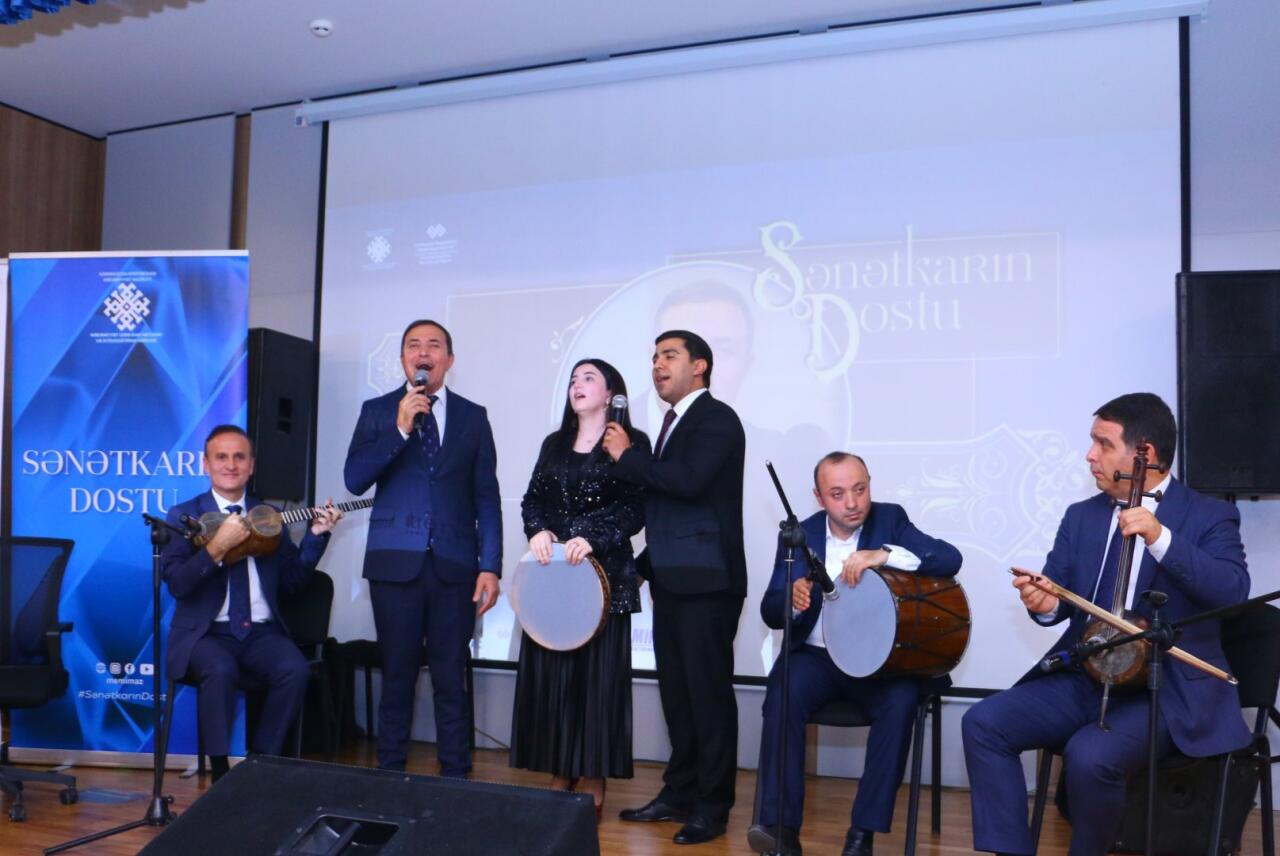 “Sənətkarın dostu”: Füzulidə Xalq artisti Mənsum İbrahimovla görüş keçirilib