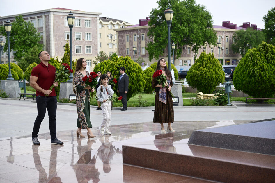 Leyla Əliyeva və Arzu Əliyeva Naxçıvana səfər ediblər  FOTO