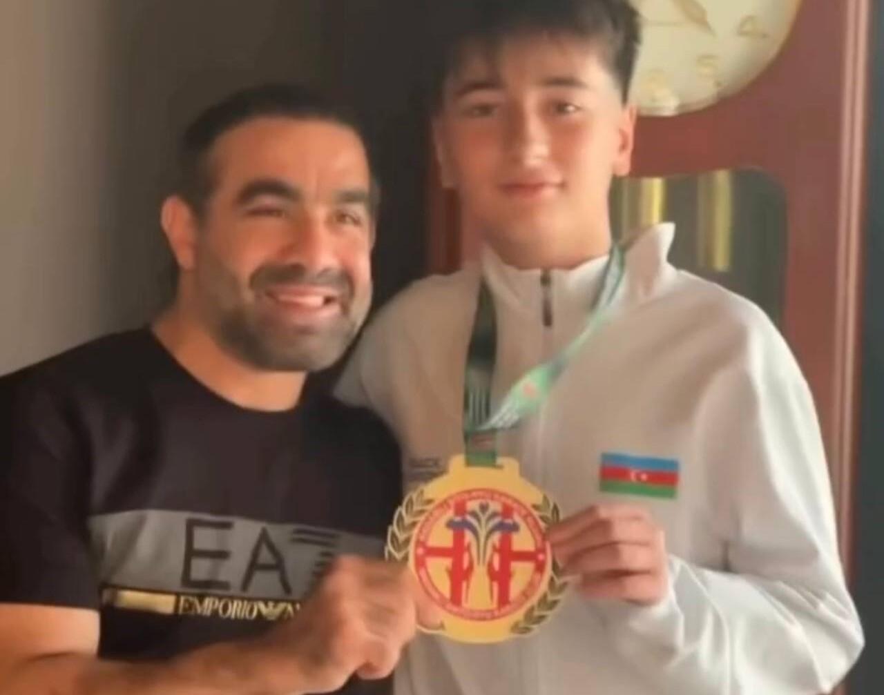 Rəşad Dağlının oğlu çempion oldu 