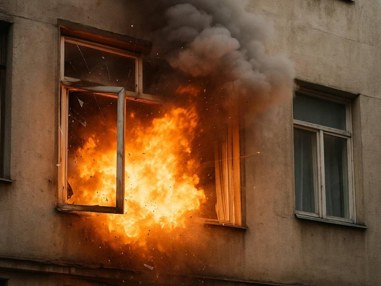 Bu cihaz anidən alışır  3 evdə yanğın olub  FOTO