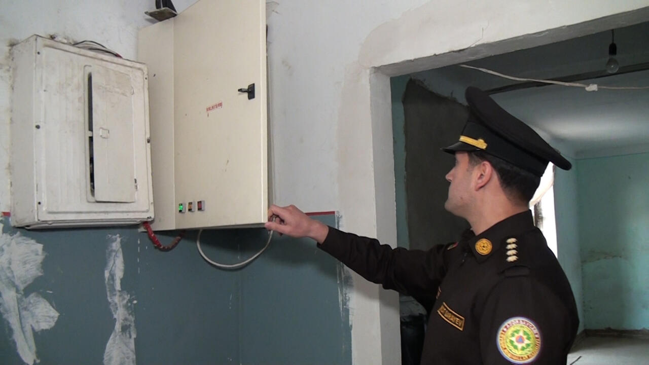 Yanğın təhlükəli obyektin fəaliyyəti dayandırıldı 