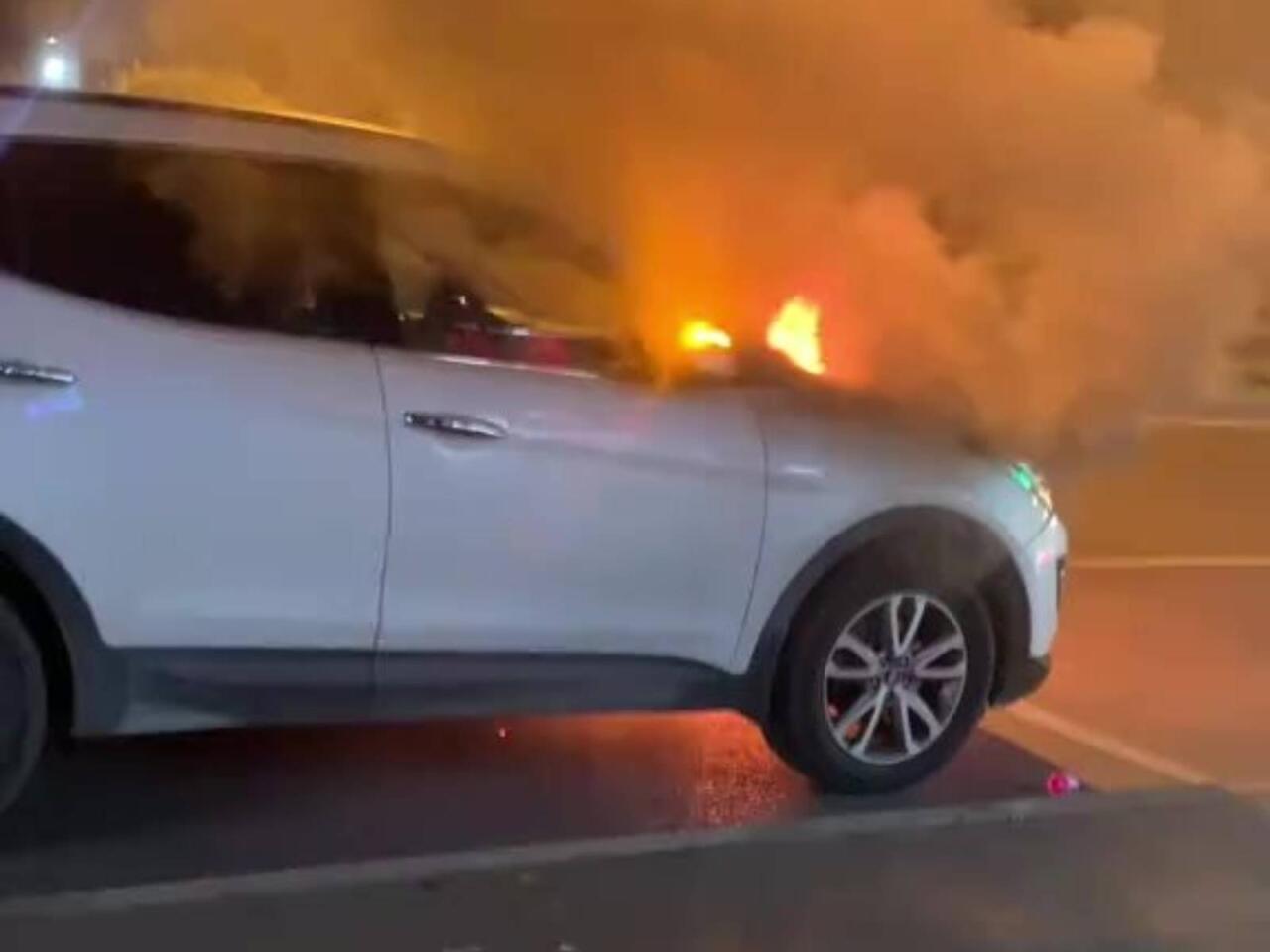 Bakıda "Santafe" alışdı  VİDEO