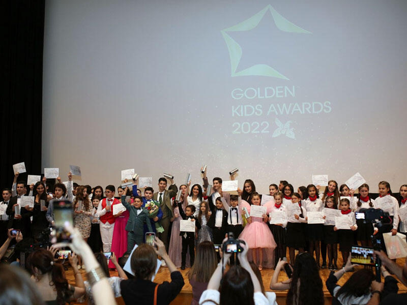 “GOLDEN KIDS AWARDS 2022” uşaq nominasiyaları üzrə mükafatlandırma mərasimi keçirilib  VIDEO  FOTO