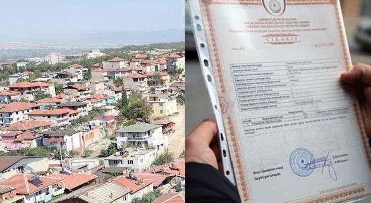 100 min sənədsiz evə "kupça" veriləcək  Bu sənədlər olsa kifayətdir