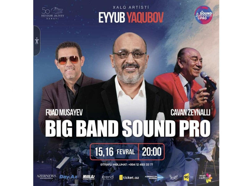 Eyyub Yaqubov və "Big Band Sound Pro" tam fərqli bir şou ilə tamaşaçıların görüşünə gəlir  VİDEO
