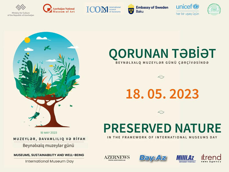 Beynəlxalq Muzeylər Günü çərçivəsində "Qorunan təbiət" multimedia layihəsinin təqdimatı keçiriləcək