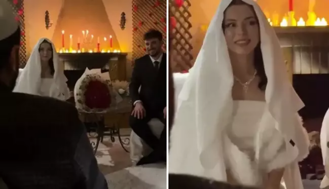 Nikah vaxtı gəlin mollanın istəyi qarşısında ACİZ QALDI  VİDEO