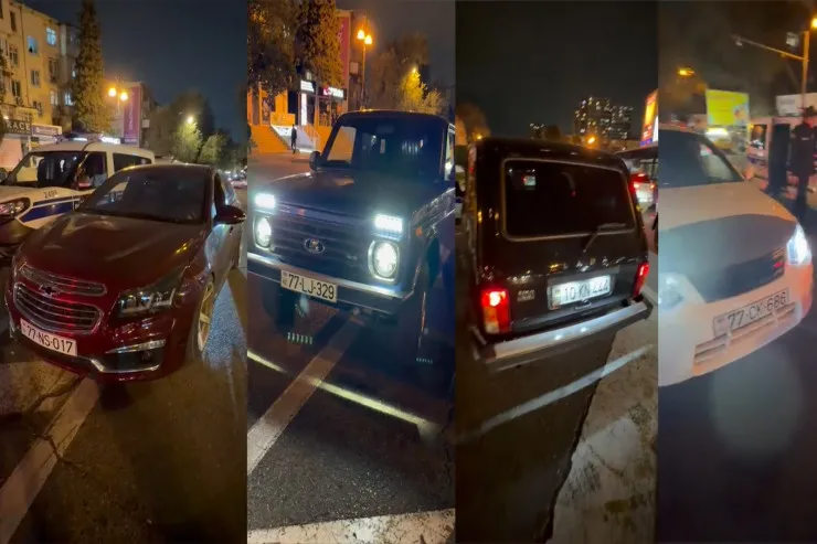 Gecəyarı "Əcəmi dairəsi"ndə "avtoş"luq edənlər saxlanıldı