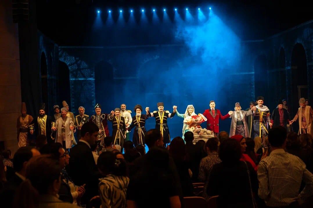 Amaliya Pənahova Dram Teatrda “Xurşidbanu Natəvan”la yad edildi  VİDEO  FOTO